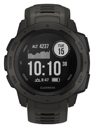 Garmin Instinct Orologio GPS nero Graphite Gray
