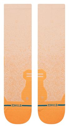 Calzini Stance Powder Split Light Crew beige/arancione