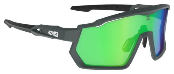 Lunettes AZR Pro Race RX Carbone Mat/Noir / Écran Hydrophobe Vert