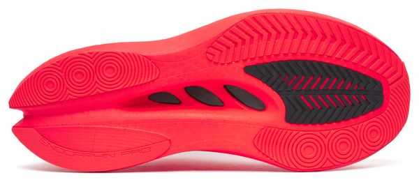 Saucony Endorphin Pro 5 hardloopschoenen, rood/zwart, heren