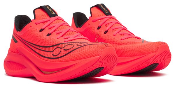 Saucony Endorphin Pro 5 hardloopschoenen, rood/zwart, heren
