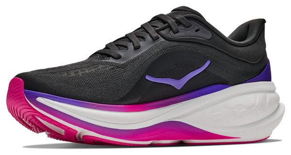 Zapatillas de running Hoka Clifton Pro negro/morado para mujer