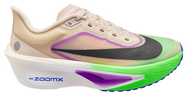 Nike Zoom Fly 6 hardloopschoenen, beige/meerkleurig, dames