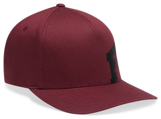 Cappellino Fox F Head X Flexfit marrone scuro
