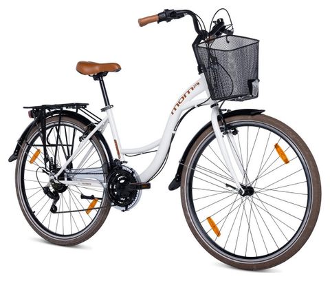 Vélo de Ville URBAN 28   SHIMANO 21v - Blanc