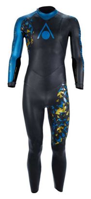 Traje de neopreno Aquasphere Phantom V3 Negro / Azul