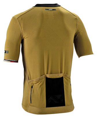Men's Leatt Endurance 5.0 Cargo Brown Short Sleeve Jersey