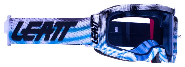 Masque Leatt Velocity 5.5 - Zebra Blue - Ecran bleu 70%