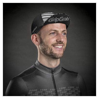 GripGrab Lightweight Summer Cycling Cap Black / White