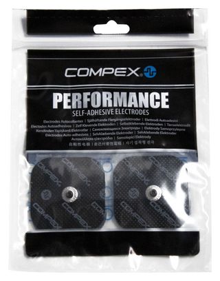 COMPEX 4 Electrodos EASYSNAP™ PERFORMANCE 50x50mm 1 Snap