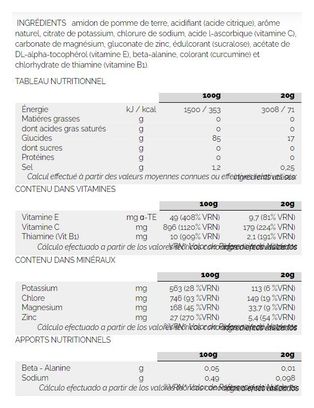 Energiedrank 226ers Isotonic Lemon 20g