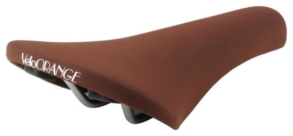 Selle VeloOrange Microfiber Touring Saddle Marron Expresso