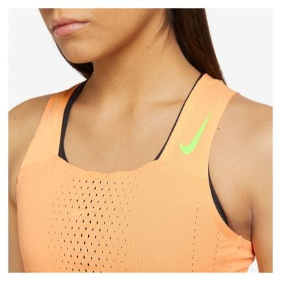 Nike Dri-Fit ADV AeroSwift Orange Damen Crop-Top