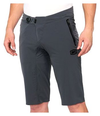 100% Celium Charcoal Grey Shorts
