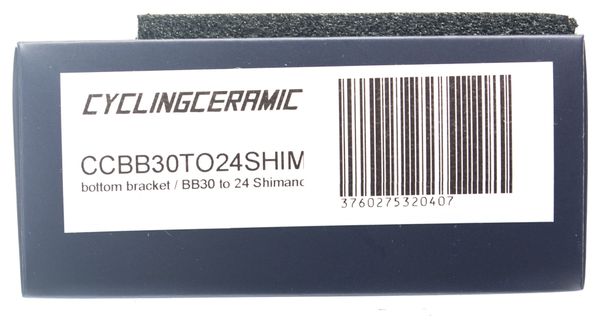 CyclingCeramic BB30 tot 24 Shimano Black bottom bracket