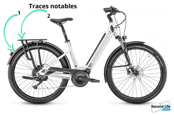 Refurbished product VTC Electrique Moustache Samedi 27 Xroad 3 Open Shimano Deore 10V 625 Wh 27.5 Blanc 2022 Alltricks