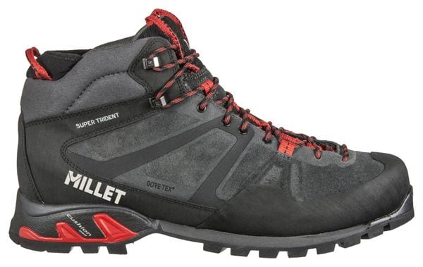 Millet Super Trident Gore-Tex Grey/Red hiking boots