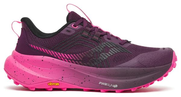 Saucony Xodus Ultra 4 Trail Running Shoes for Women, Purple/Pink