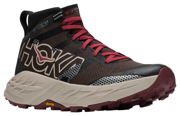 Scarpe da trekking Hoka Speedgoat 7 Hike GTX marroni/nere da uomo