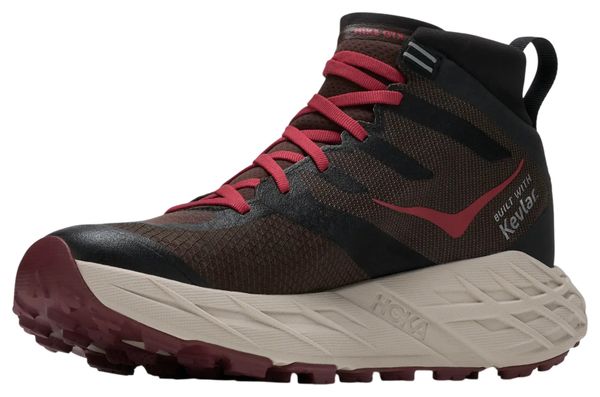 Scarpe da trekking Hoka Speedgoat 7 Hike GTX marroni/nere da uomo