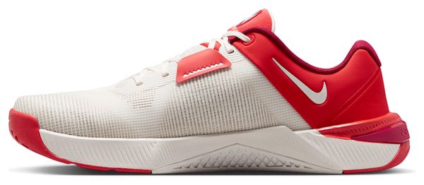Chaussures Training Nike Metcon 10 Blanc/Rouge Homme