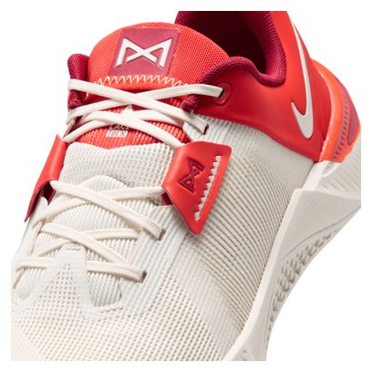 Chaussures Training Nike Metcon 10 Blanc/Rouge Homme