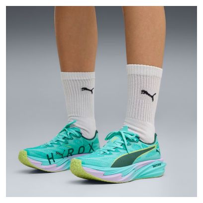 Puma Deviate Nitro Elite 4 Hyrox Women's Running Shoes - Green