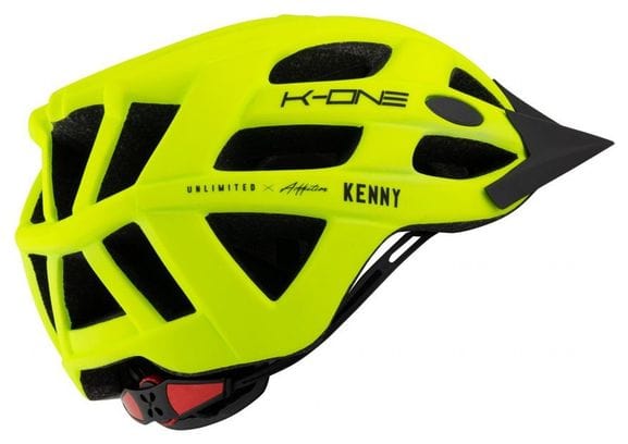 Casco Kenny K-One giallo neon 2021
