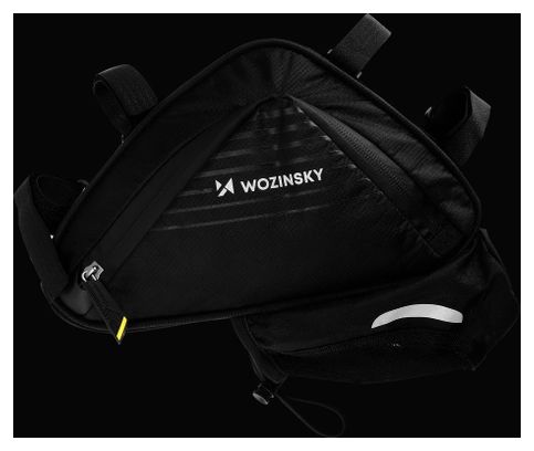 Sacoche de vélo Wozinsky 1 5L sous le cadre noir
