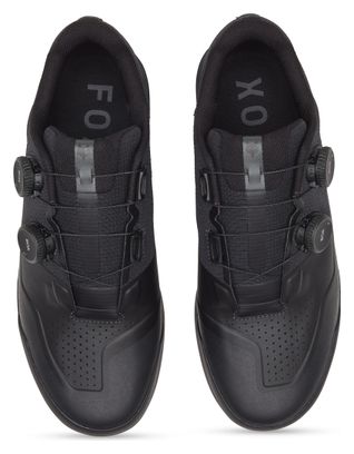 Chaussures Pédales Plates Fox Union Boa Flat Noir
