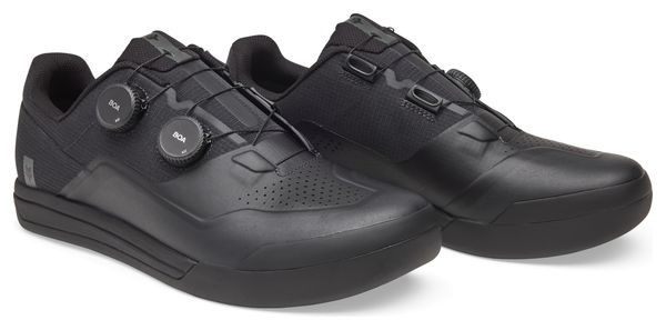 Chaussures Pédales Plates Fox Union Boa Flat Noir