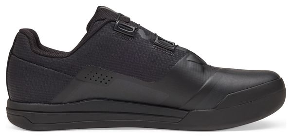 Chaussures Pédales Plates Fox Union Boa Flat Noir