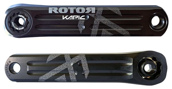 Kapic Rotor cranks (without axle) Black