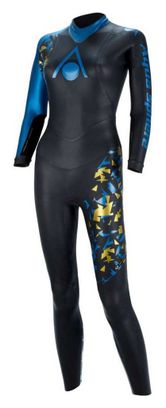 Combinaison Néoprène Aquasphere Phantom V3 Noir/Bleu Femme