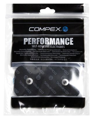 COMPEX 2 Electrodos EASYSNAP™ PERFORMANCE 50x100mm 2 Snaps