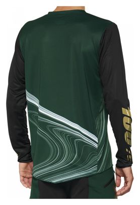 R-Core-X Forest Green 100% Long Sleeve Jersey
