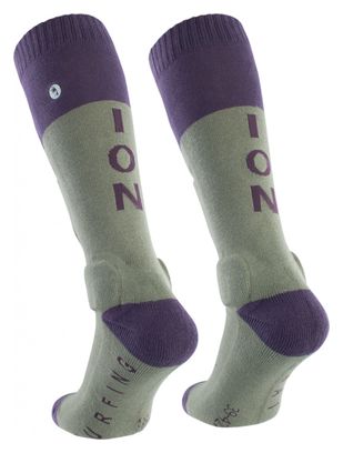 ION BD-Sock Groen/Violet