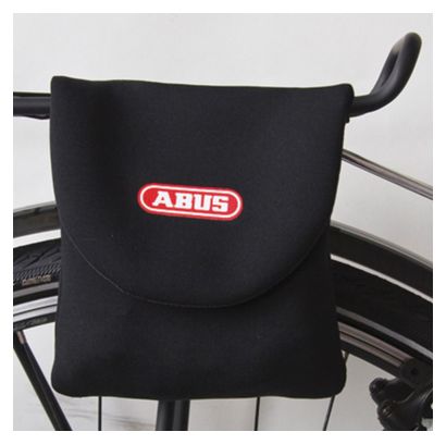 Abus 4960 NR Frame Lock + Abus 5850/5650/4960 6KS Chain Lock 85 cm + Bag Black