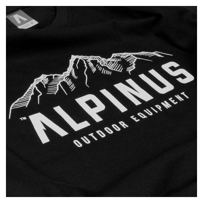T-shirt de randonnée Alpinus Mountains noir - Homme
