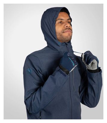 Endura Hummvee Waterproof Jacket Navy