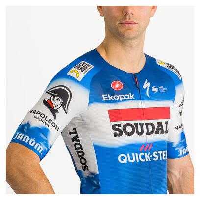 Maglia Castelli Aero Race Soudal Quick-Step 2024 a manica