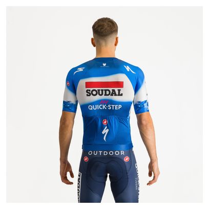 Maillot de manga corta Castelli Aero Race 7.0 Soudal Quick-Step 2024 Azul