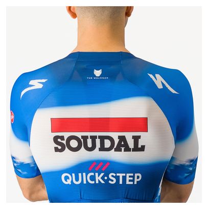 Maillot de manga corta Castelli Aero Race 7.0 Soudal Quick-Step 2024 Azul