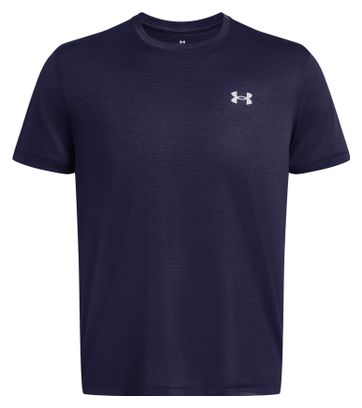 Maillot de manga corta Under Armour Launch Azul Hombre