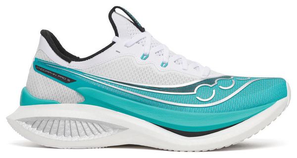 Zapatillas de running Saucony Endorphin Pro 5 blancas/azules para hombre