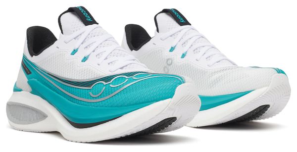 Zapatillas de running Saucony Endorphin Pro 5 blancas/azules para hombre