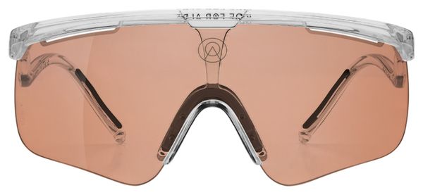 Alba Optics Delta Crystal Glossy Vzum Salmon Sunglasses