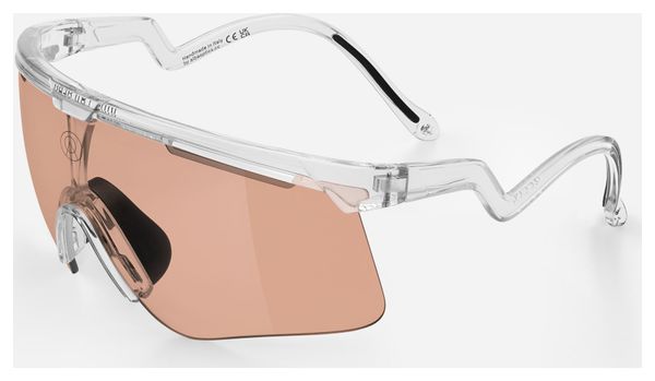 Alba Optics Delta Crystal Glossy Vzum Salmon Sunglasses