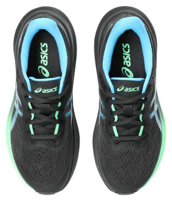 Chaussures Running Asics GT-1000 13 GS Noir/Bleu/Vert Enfant