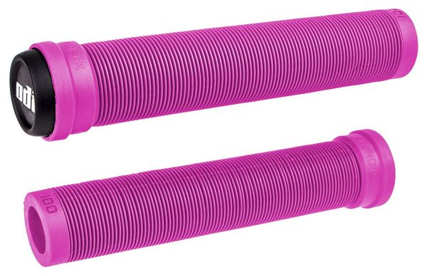 ODI Longneck SLX Flangeless Grips 160mm Pink